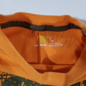 Carhartt Shirts & Tops - Boys orange Carhartt short sleeve tee small 8-10 Carhartt Shirts & Tops - Boys orange Carhartt short sleeve tee small 8-10